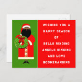 Kerstkerst Briefkaart (Voorkant / Achterkant)