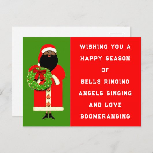 Kerstkerst Briefkaart (Voorkant / Achterkant)