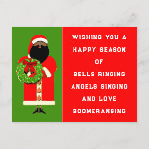 Kerstkerst Briefkaart