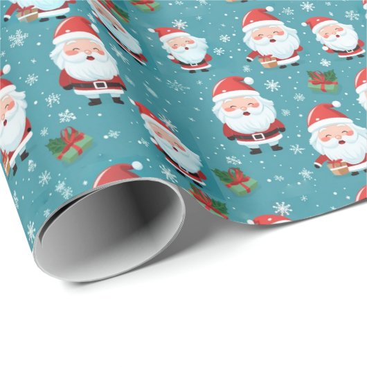 Kerstkerst Cadeaupapier (Rol Hoek)