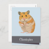 Kerstkerst Feestdagenkaart (Voorkant / Achterkant)