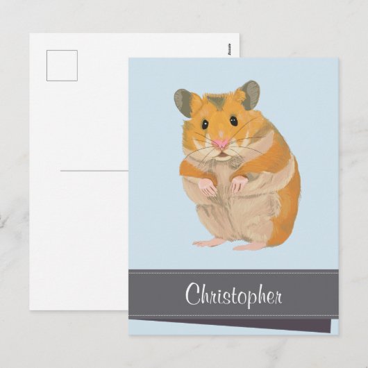 Kerstkerst Feestdagenkaart (Voorkant / Achterkant)