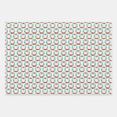 Kerstkerst Inpakpapier Vel (Voorkant 2)