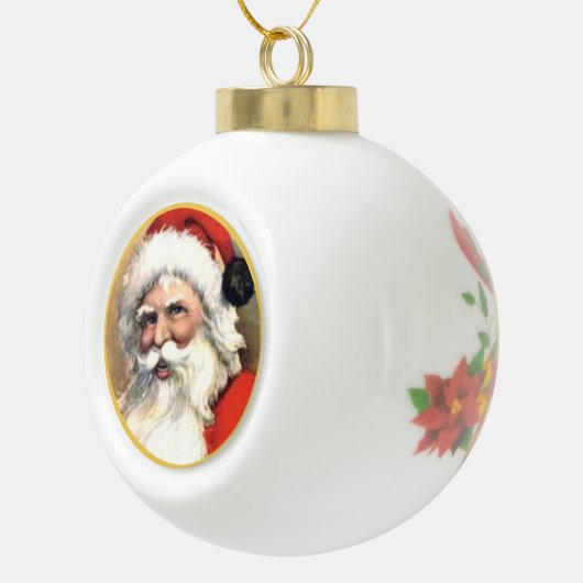  kerstkerst keramische bal ornament (Rechts)