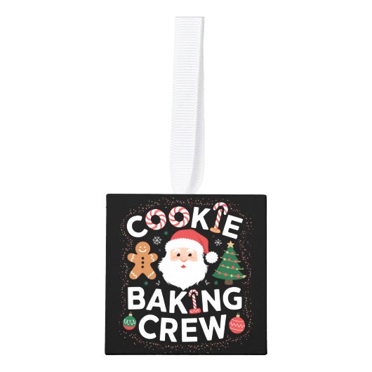 Kerstkerst kerstmis met koekjesbakkerij decoratie (Voorkant)