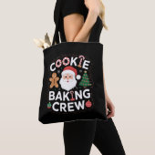 Kerstkerst kerstmis met koekjesbakkerij tote bag (Dichtbij)