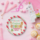 Kerstkerst met kerstcadeau papieren bordje (Feest)