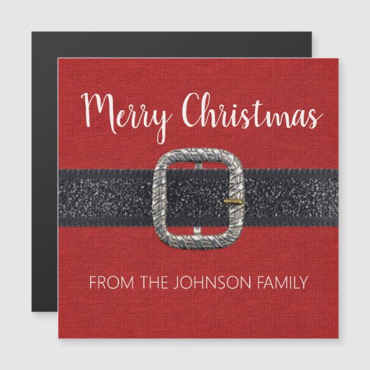 Kerstkerst met kerstfeest (Voorkant / Achterkant)