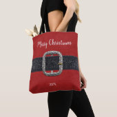 Kerstkerst met kerstfeest tote bag (Dichtbij)