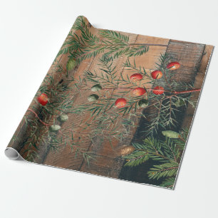 Kerstkerst Rustige kerstkerst Cadeaupapier