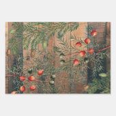Kerstkerst Rustige kerstkerst Inpakpapier Vel (Voorkant)