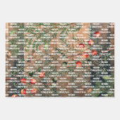 Kerstkerst Rustige kerstkerst Inpakpapier Vel (Voorkant 2)