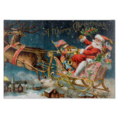  kerstkerst snijplank (Voorkant)