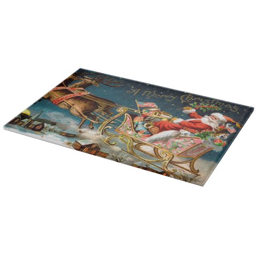  kerstkerst snijplank (Hoek)