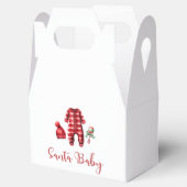 KerstkerstBaby shower voor kerstmis Baby Bedankdoosjes (Geopend)