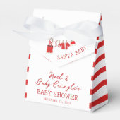 KerstkerstBaby shower voor kerstmis Baby Bedankdoosjes (Voorkant Zijde)