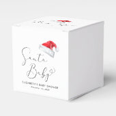 KerstkerstBaby shower voor kerstmis Baby Bedankdoosjes (Voorkant Zijde)