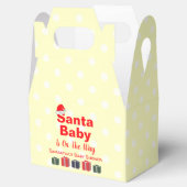 KerstkerstBaby shower voor kerstmis Baby Bedankdoosjes (Geopend)