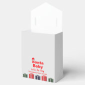 KerstkerstBaby shower voor kerstmis Baby Bedankdoosjes (Geopend)