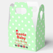 KerstkerstBaby shower voor kerstmis Baby Bedankdoosjes (Geopend)