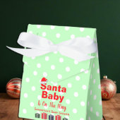 KerstkerstBaby shower voor kerstmis Baby Bedankdoosjes