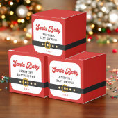 KerstkerstBaby shower voor kerstmis Baby Bedankdoosjes