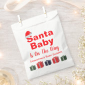 KerstkerstBaby shower voor kerstmis Baby Bedankzakje (Geknipt)