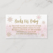 KerstkerstBaby shower voor kerstmis Baby Informatiekaartje (Voorkant)