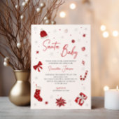 KerstkerstBaby shower voor kerstmis Baby Kaart