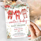 KerstkerstBaby shower voor kerstmis Baby Kaart