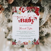 KerstkerstBaby shower voor kerstmis Baby Kaart