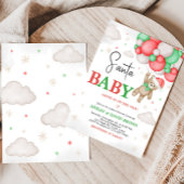 KerstkerstBaby shower voor kerstmis Baby Kaart