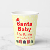 KerstkerstBaby shower voor kerstmis Baby Papieren Bekers (Voorkant)