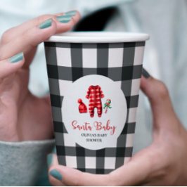 KerstkerstBaby shower voor kerstmis Baby Papieren Bekers