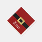 KerstkerstBaby shower voor kerstmis Baby Servet (Hoek)