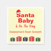 KerstkerstBaby shower voor kerstmis Baby Servet (Voorkant)