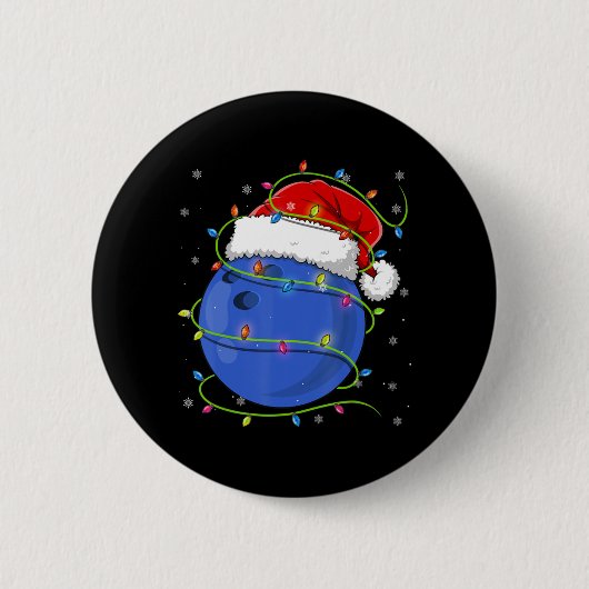 Kerstkerstbal all-kerstman met maat P Ronde Button 5,7 Cm (Voorkant)