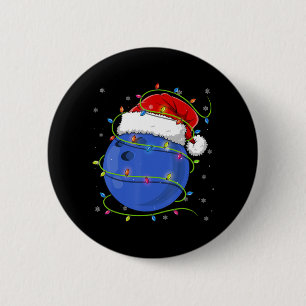 Kerstkerstbal all-kerstman met maat P Ronde Button 5,7 Cm
