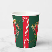 Kerstkerstbekers voor kerstmis met Kerstmis Papieren Bekers (Links)