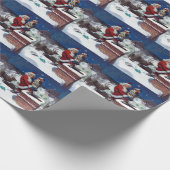 kerstkerstboeken, cadeaupapier (Hoek)