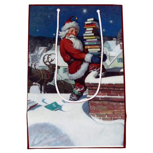 kerstkerstboeken, medium cadeauzakje (Achterkant)