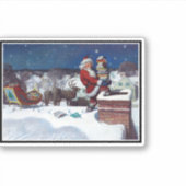 kerstkerstboeken, sticker (Voorkant)