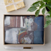 kerstkerstboeken, tissuepapier (Geschenk)