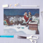 kerstkerstboeken, tissuepapier (Craft)