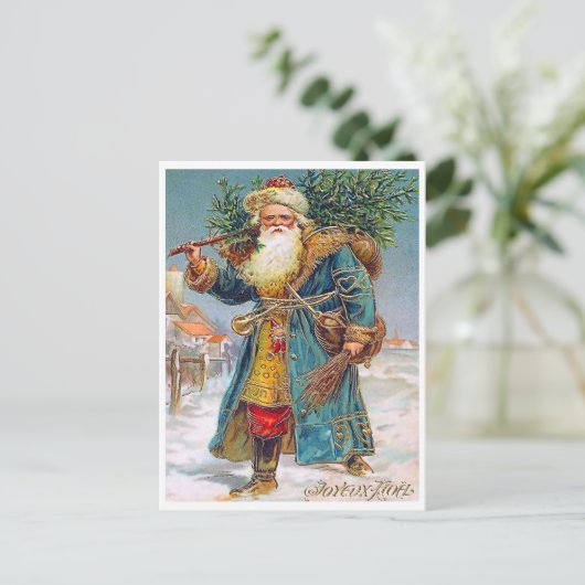 Kerstkerstboom, briefkaart (Staand voorkant)