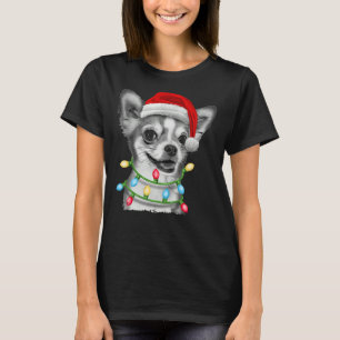 Kerstkerstboom in Chihuahua T-shirt