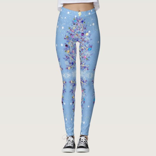 Kerstkerstboom, Leggings (Voorkant)