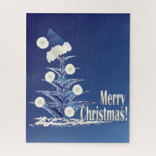 Kerstkerstboom Legpuzzel