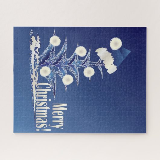 Kerstkerstboom Legpuzzel (Horizontaal)