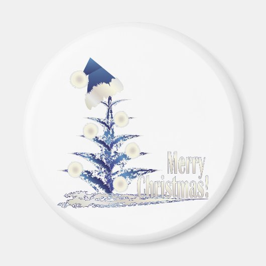 Kerstkerstboom Magneet (Voorkant)